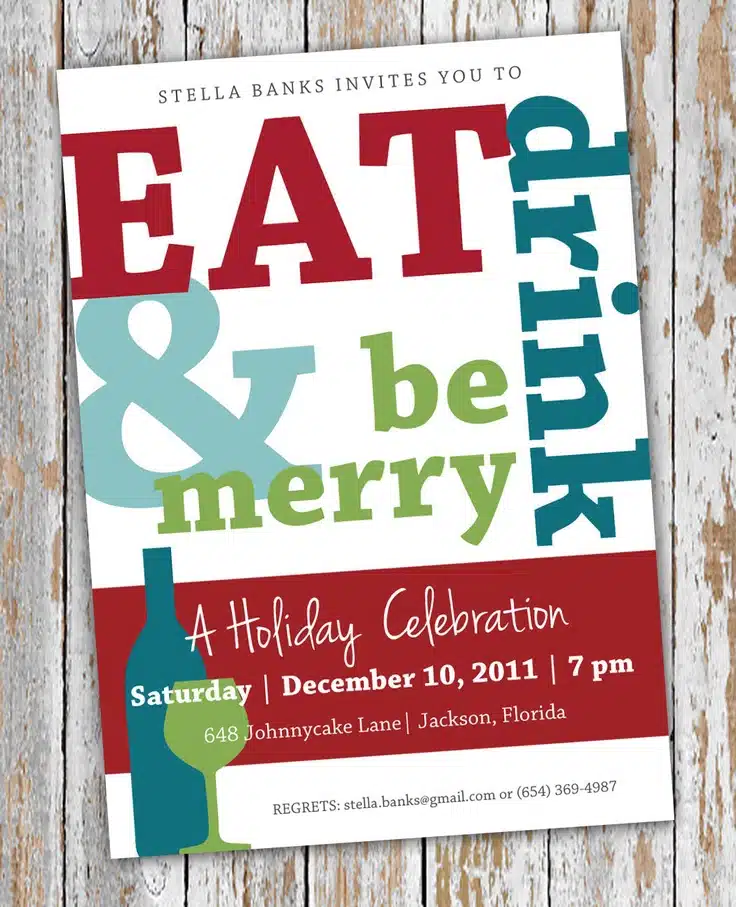 DIY: Holiday Invitations