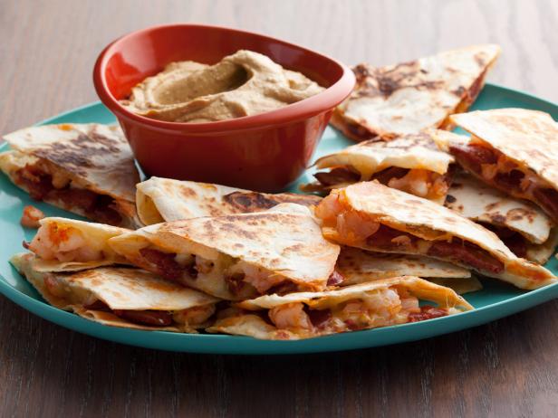 QuesadillasChorizoShrimp-FoodNetwork