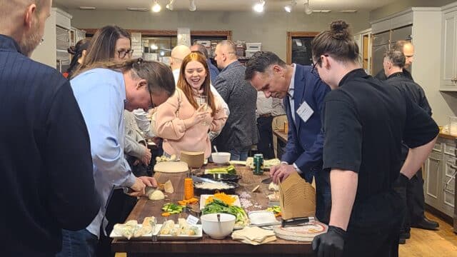 private event hands on work